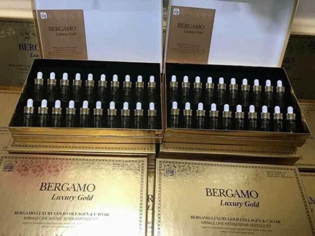 Serum Bergamo luxury gold collagen & caviar