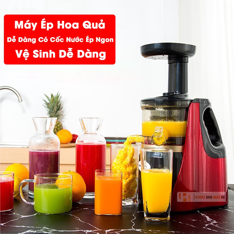 Máy Ép Chậm Nguyên Quả Nineshield KB-F8B Cao Cấp Chính Hãng