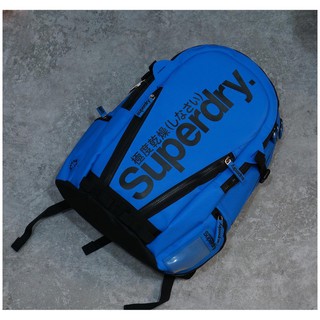 Balo Supedry Classic Tarpaulin Backpack - Màu Xanh Chữ Đen [HOT 2020]