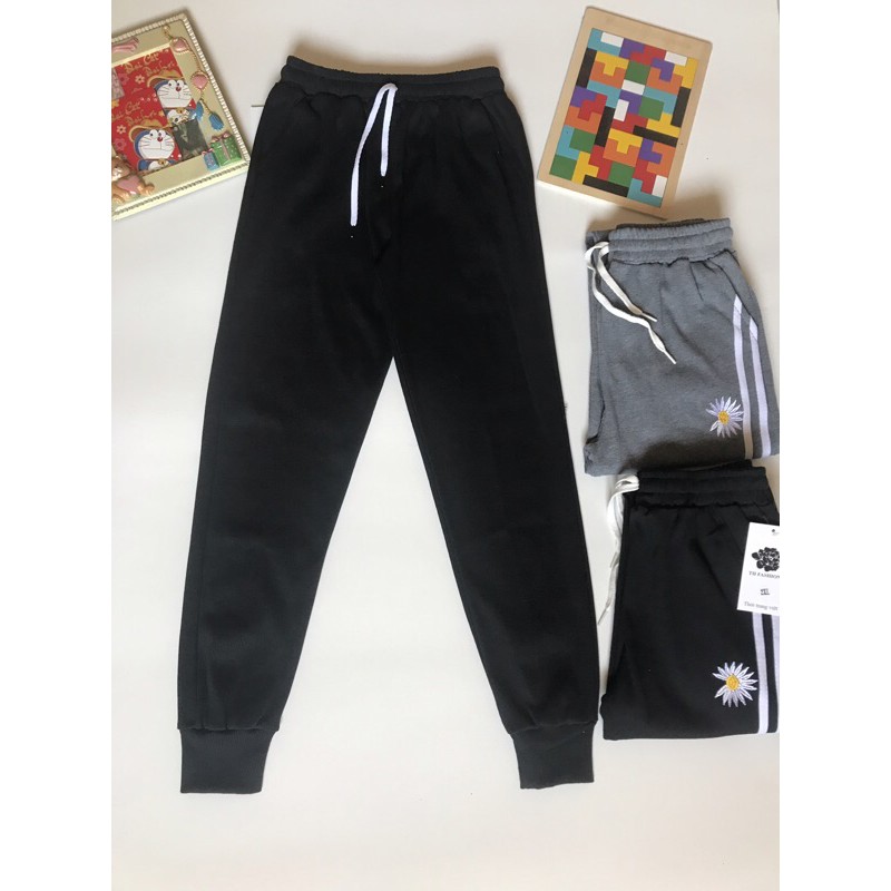 Quần dài nữ bo gấu👉🏻FREESHIP😍quần thun jorger nữ len tăm ấm | BigBuy360 - bigbuy360.vn