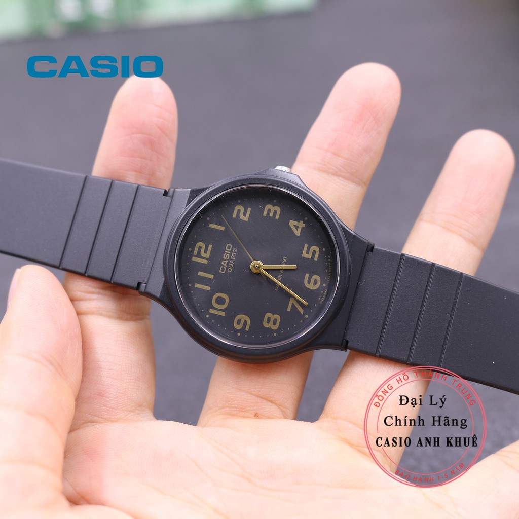 Đồng hồ Unisex Casio MQ-24-1B2LDF dây nhựa