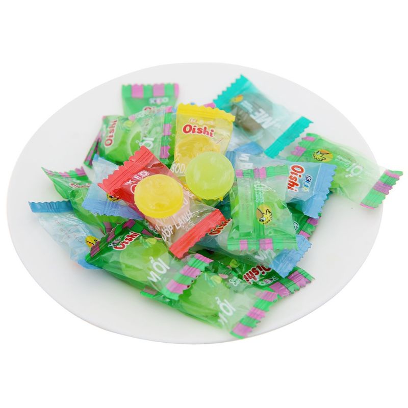 Kẹo hương trái cây thập cẩm gói to 600gr