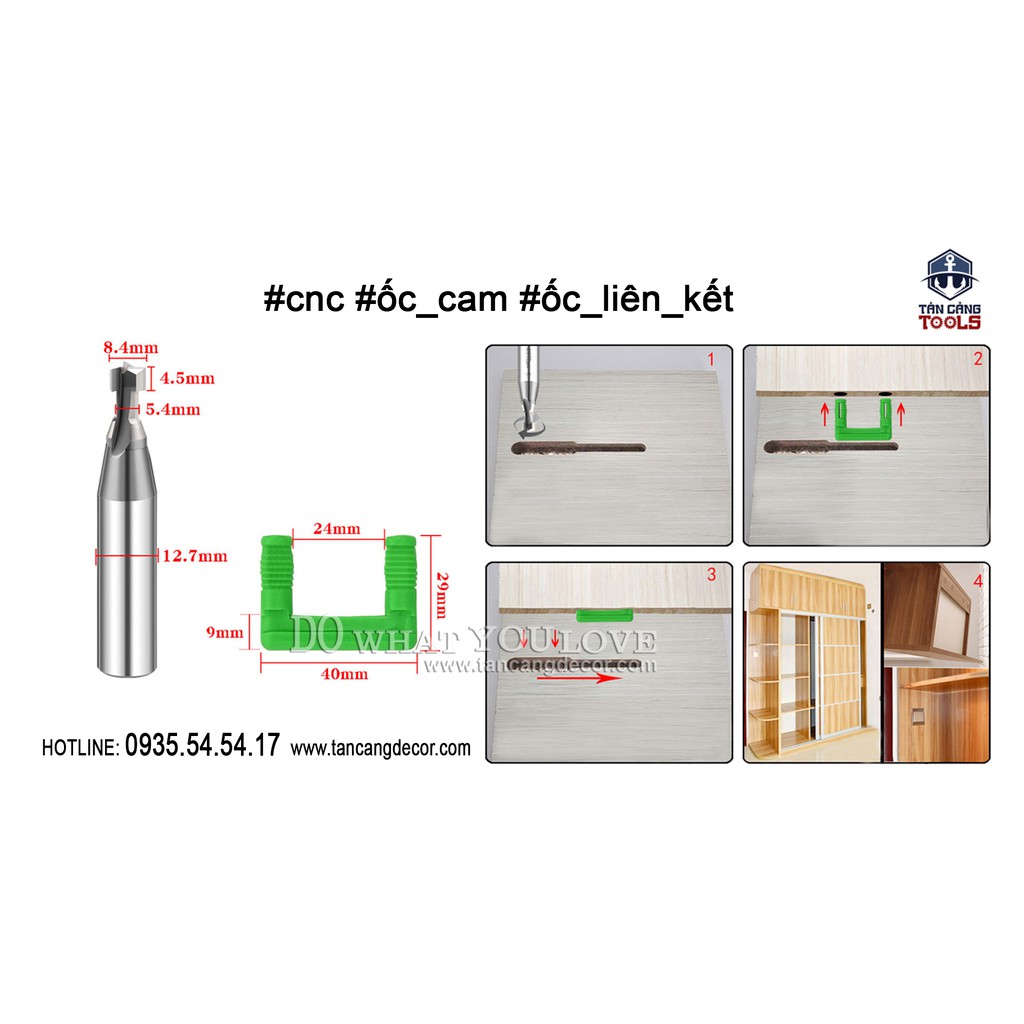 50 Chốt Nhựa Liên Kết U