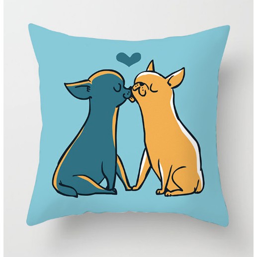 Vỏ gối LOVE DOG