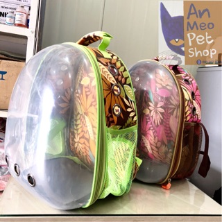 Balo Phi Hành Gia Vận Chuyển Chó Mèo Mặt Trong - Anmeopetshop