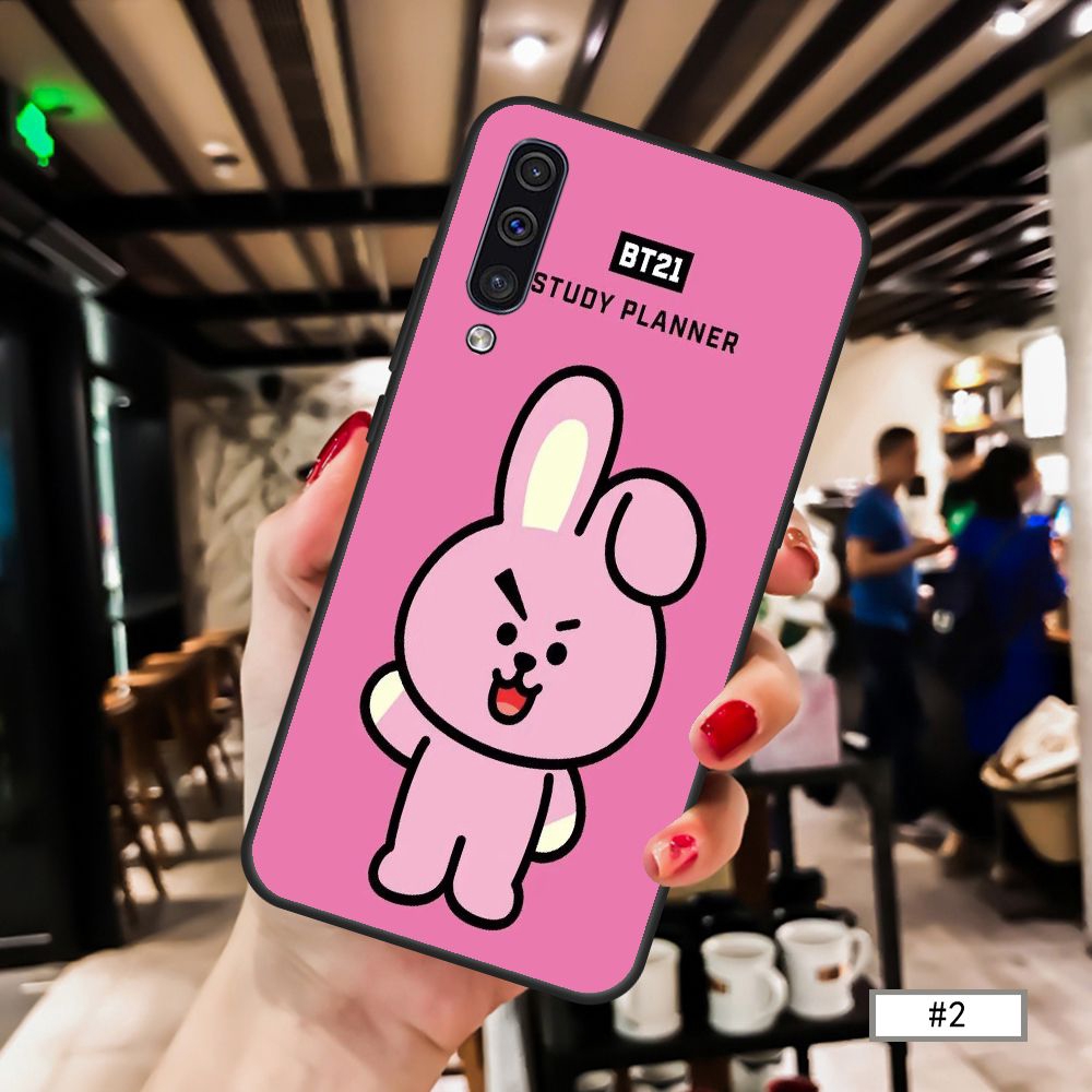 Ốp SAMSUNG A9 A8 A7 2018 A7 2017 A6 A8 J6 J8 2018 BTS BT21 Casing Soft Case Cover