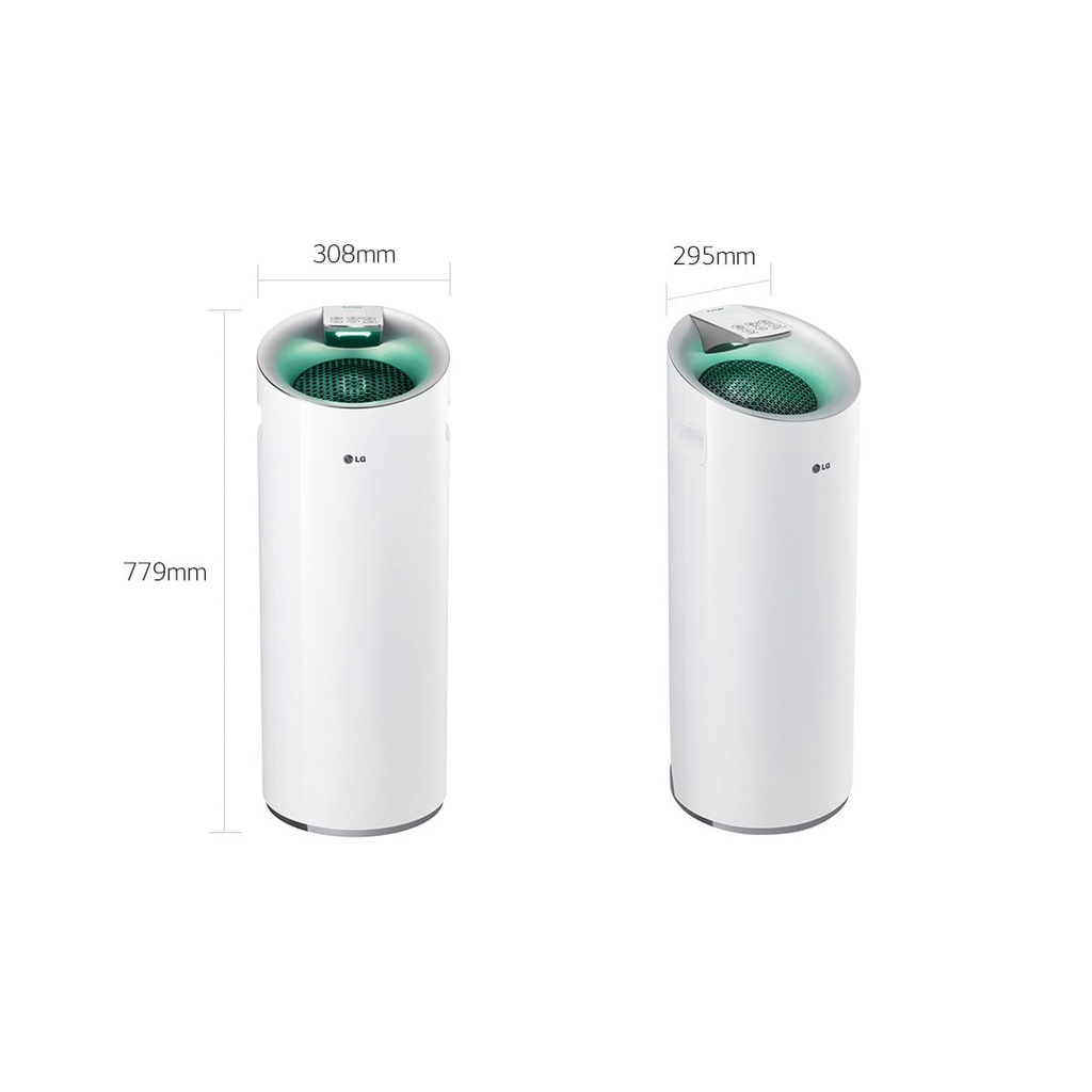 Máy lọc không khí LG Puricare Pro AS40GWWJ1 - Hàng chính hãng