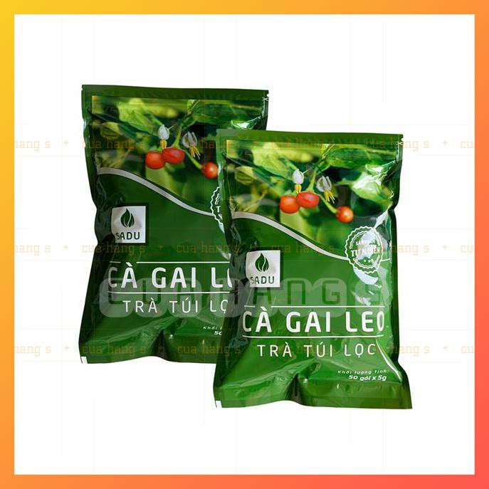 Trà túi lọc Cà Gai Leo SADU 250g hỗ trợ điều trị về gan (ATTP)