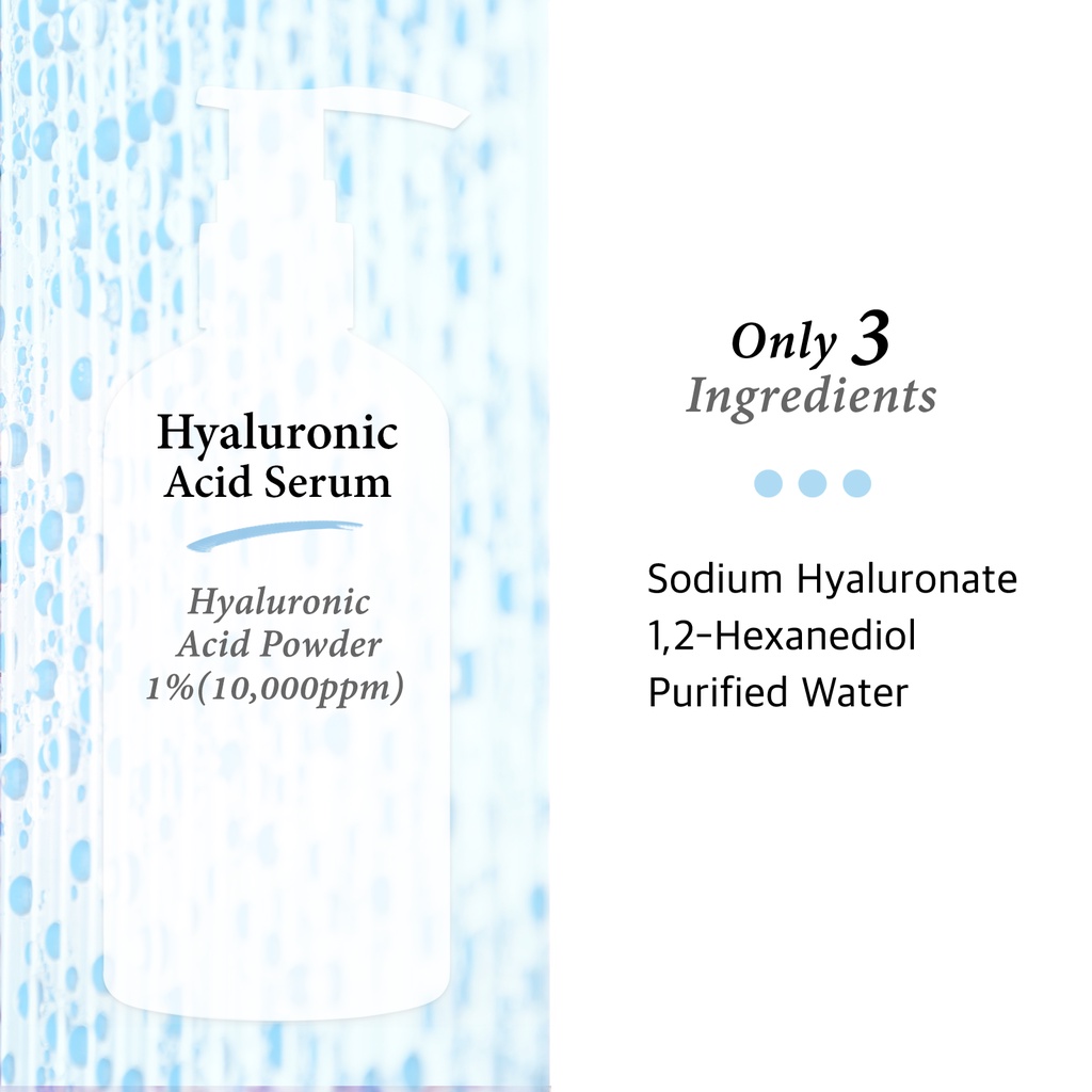 Serum Chứa 1% Hyaluronic Acid Chống Lão Hóa Chống Nếp Nhăn Và Làm Đầy Da Nhạy Cảm Cos De BAHA H240ml
