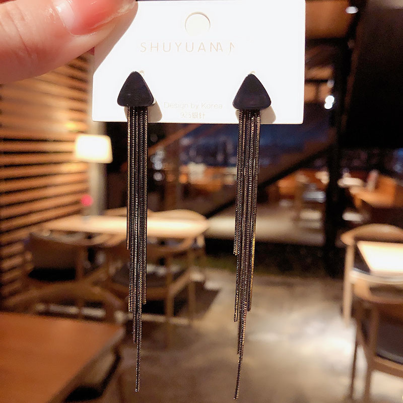 Cặp Bông Tai Tua Rua Thời Trang Nữ