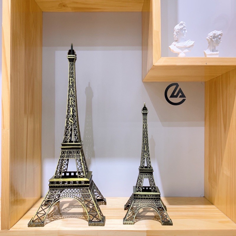 [Ảnh thật ] - Mô hình tháp Eiffel trang trí nhà cửa , chụp ảnh 25cm/38cm