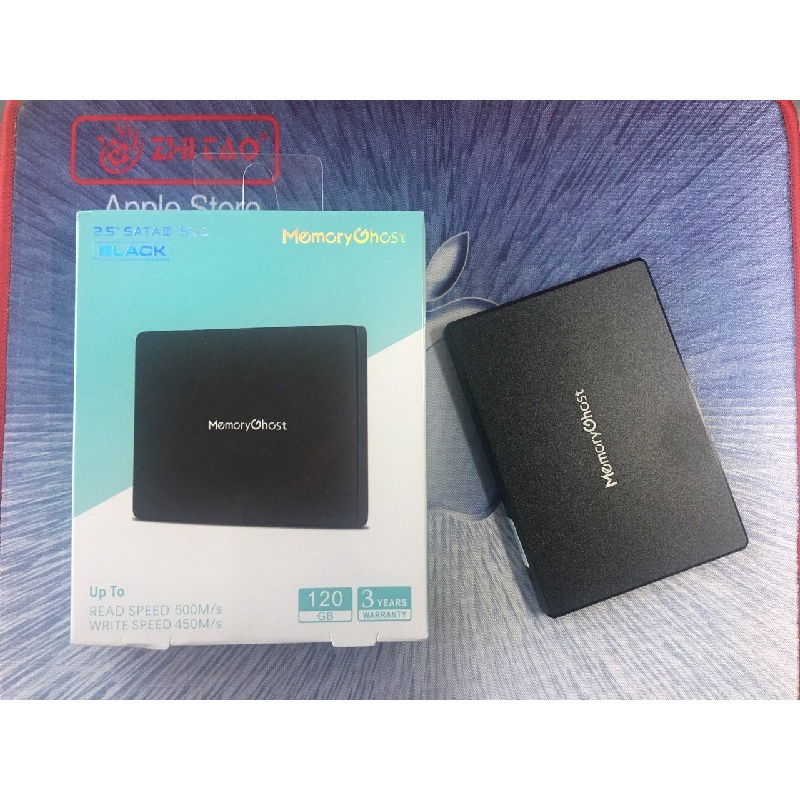 Ổ SSD MEMORY GHOST 120 GB BLACK - BẢO HÀNH 36 THÁNG | BigBuy360 - bigbuy360.vn