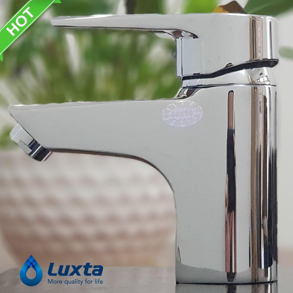 Vòi LAVABO nóng lạnh Luxta L1214X3 tặng 2 dây cấp, Bh 5 năm