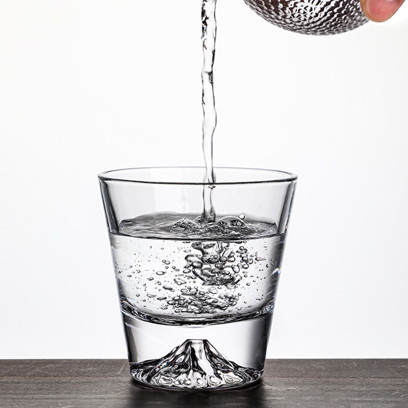 Gf Cốc Thủy Tinh Uống Rượu/Cà Phê/Sữa/Bia/Cà Phê/Trà/Cà Phê/Sữa/Bia/Sữa/Cà Phê Hình Ngọn Núi Fuji