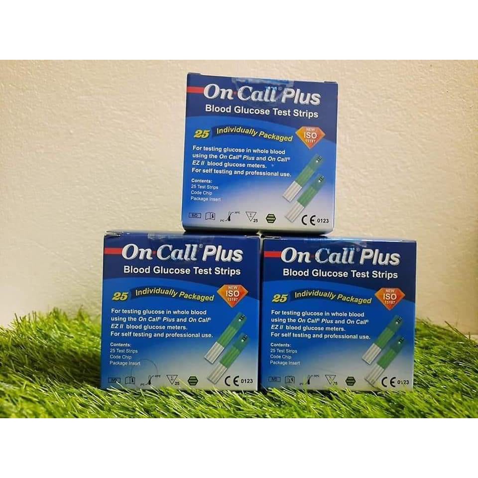 Que thử tiểu đường On Call Plus