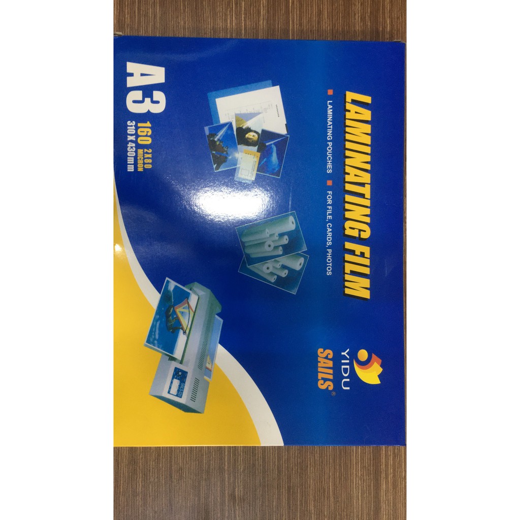 Giấy ép Plastic A4 - 80 Mic A3