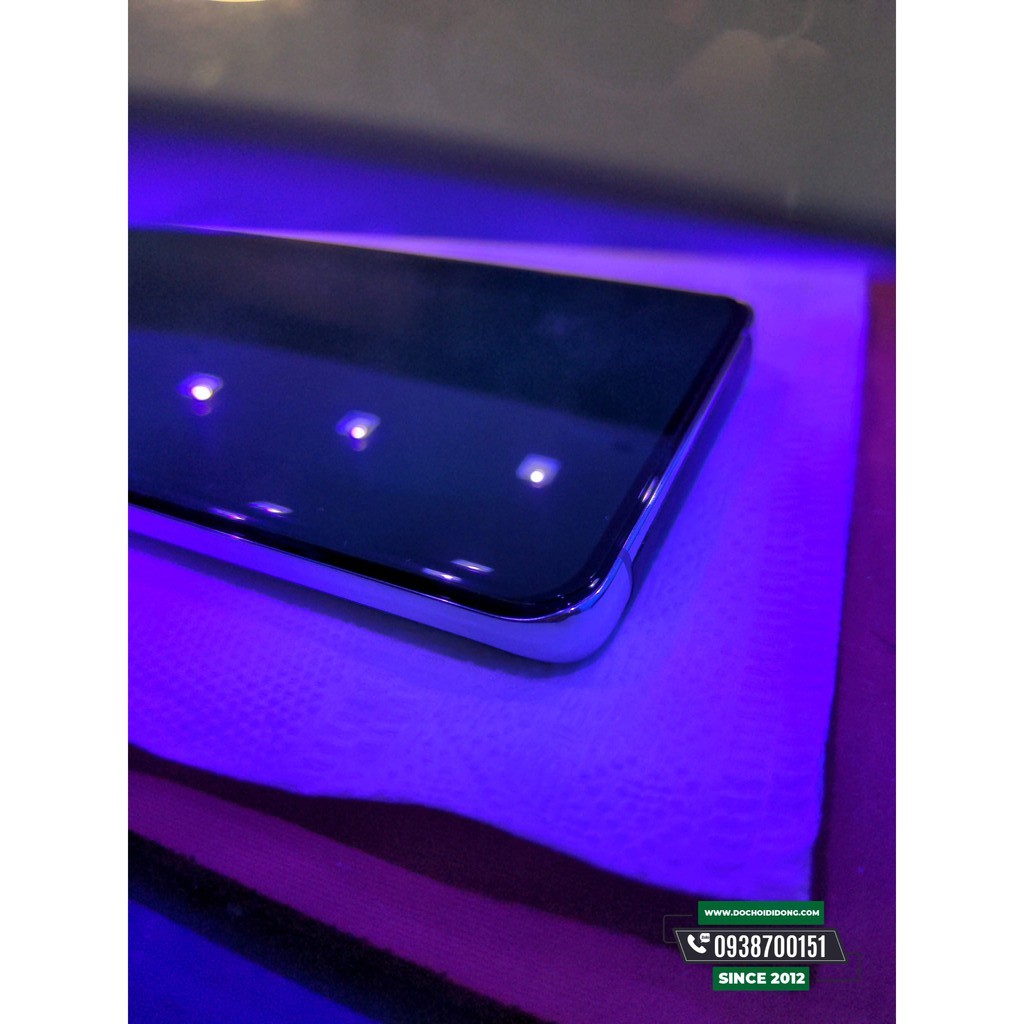 Miếng dán cường lực Samsung S21 S22 Ultra 5G Zacase / Zeelot keo UV cao cấp
