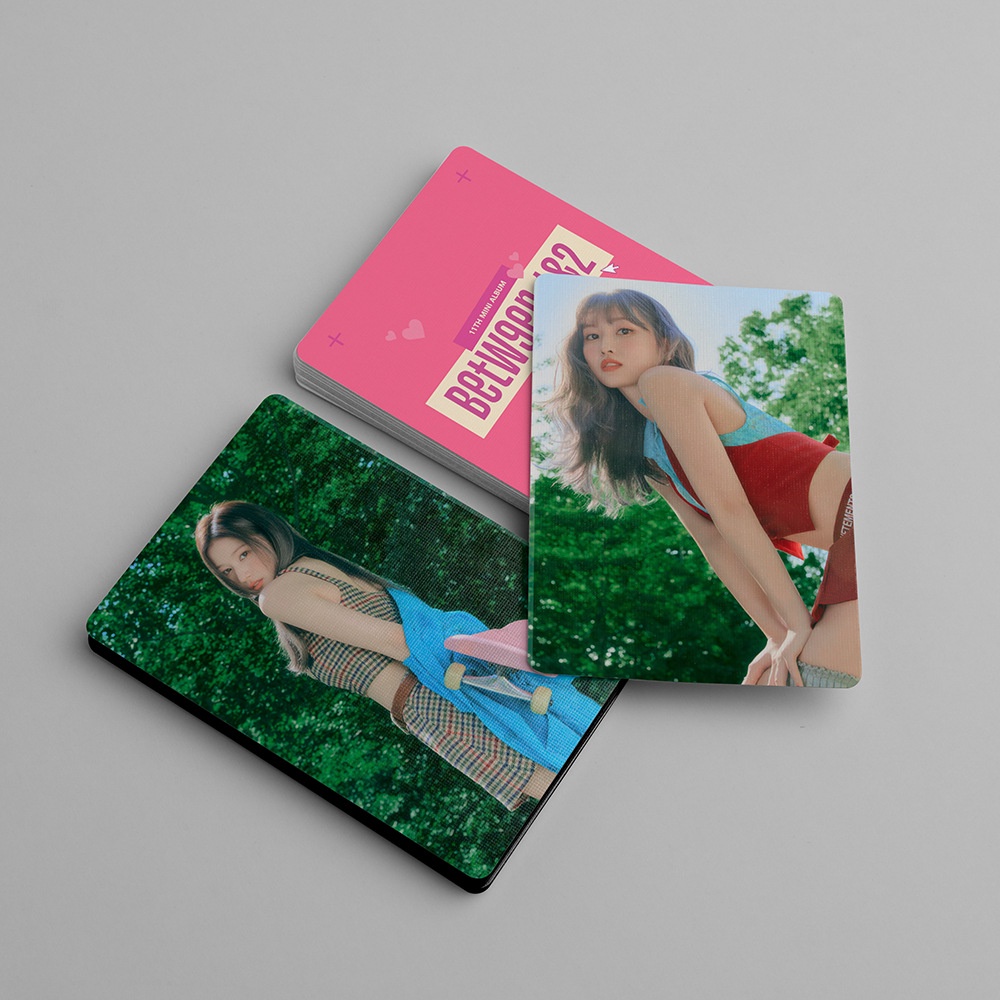 Set 54 Tấm Ảnh  TWICE thẻ ảnh nhóm nhạc  album ảnh LOMO card 2022 between