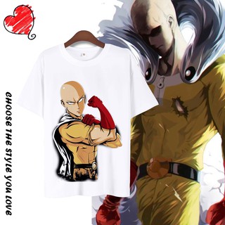 Áo Thun Tay Lửng Saitama - One Punch Man Cực HOT!!