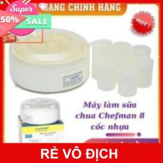 Máy làm sữa chua 8 cốc chefman cm-302