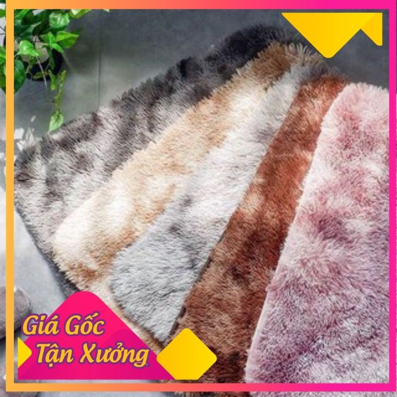 Thảm chùi chân lông loang, Siêu mềm mịn - Hàng Đẹp Cao Cấp Nhập Khẩu Giá Rẻ Nhấ
