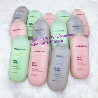 SỮA TẮM NỘI ĐỊA ÚC METHODBODY (Hàng air-Bill đầy đủ)