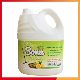 Nước Lau Sàn SoNa 3,6kg Hương Chanh Xả