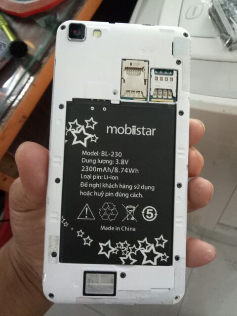 Xác mobiistar lai Z1 bể màn main sống