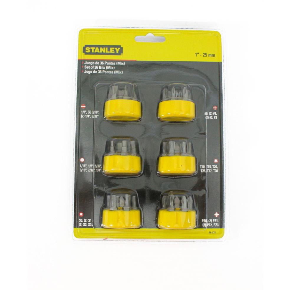 Mũi vặn vít bộ 36P Stanley 68-075-23