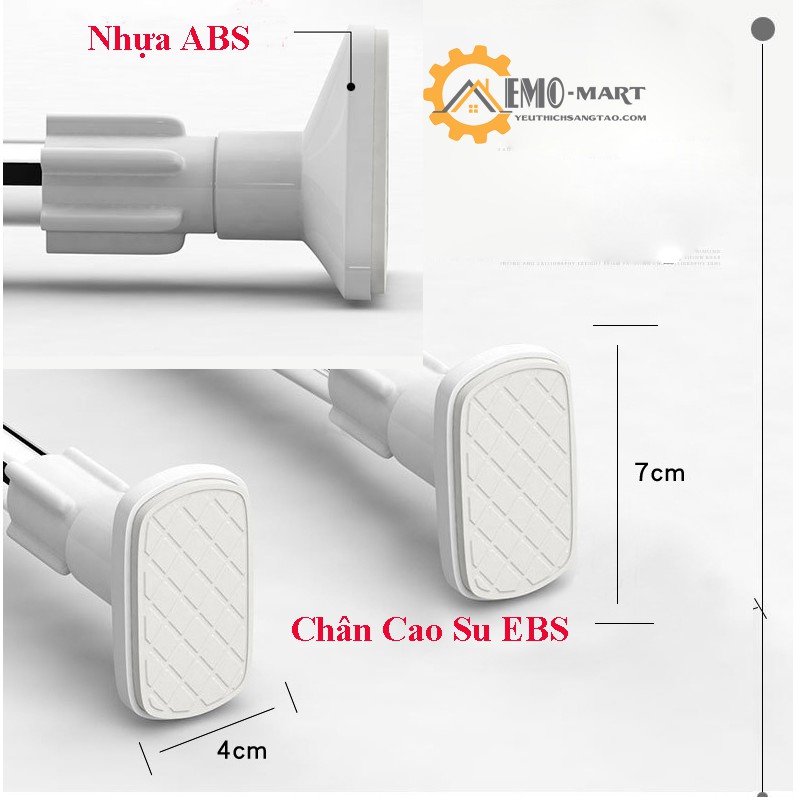 ⚡️𝐇𝐚̀𝐧𝐠 𝐗𝐮𝐚̂́𝐭 𝐊𝐡𝐚̂̉𝐮⚡️ Thanh Treo Rèm ⚡️ Inox 304 - Không cần khoan bắt vít - Chịu tải >>25Kg - Lắp ráp dễ dàng