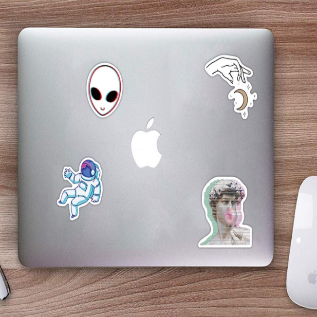 [Hàng mới về] Sticker dán Decor nhỏ hình Hiện đại Ngộ nghĩnh