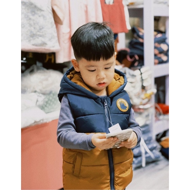 Áo gile phao Matalan dư xịn cho bé trai