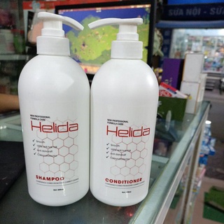 Cặp dầu gội xả Helida 800ml