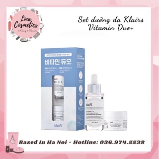 Bộ Dưỡng Mờ Thâm Sáng Da Klairs Freshly Juiced Vitamin Duo