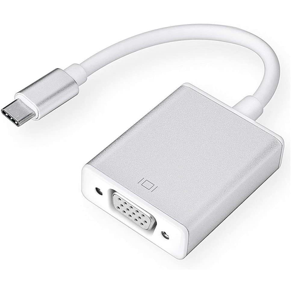 Cáp chuyển đổi Type C sang VGA HDMI USB lightning hdmi 3 5 usb lan hub micro usb c vga ARIGATO