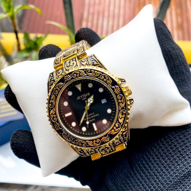 Đồng hồ nam chính hãng đẹp dây thép cao cấp giá rẻ chống nước chống xước ROZIDA DH06 | BigBuy360 - bigbuy360.vn