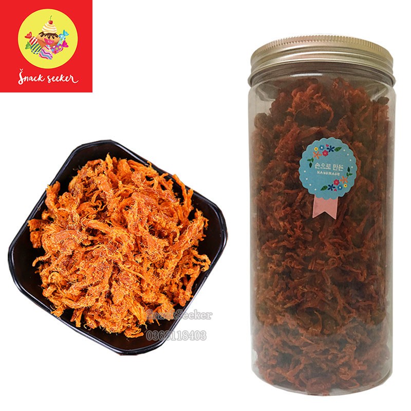 (LOẠI NGON) Bò Khô Xé Sợi Loại 1 Ngon Hảo Hạng-Snackseeker