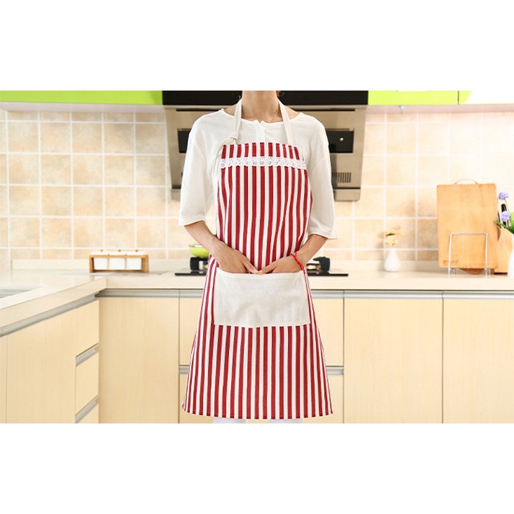 [Tổng Kho Sỉ] Tạp Dề Hàn Quốc Nội Trợ Hiện Đại (Kẻ Sọc/Caro)