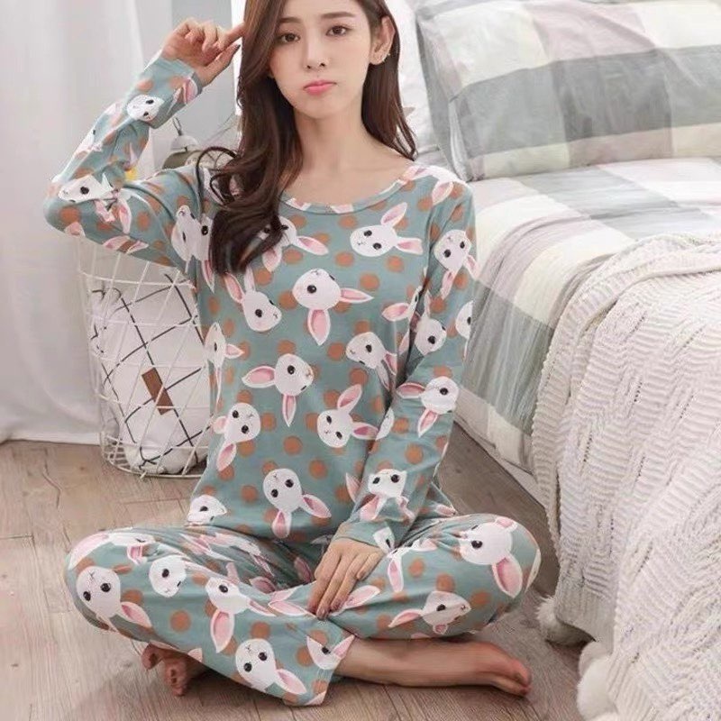 [Sale] Đồ bộ mặc ở nhà, đồ ngủ cotton giấy, mỏng, nhẹ, thoáng mát