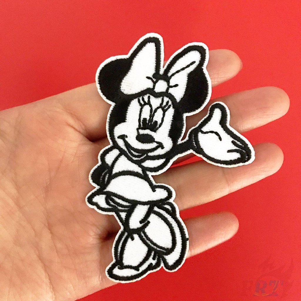 Sticker ủi thêu hình Mickey Minnie（☸ Disney：Mickey Mouse S-7 Patch ☸）