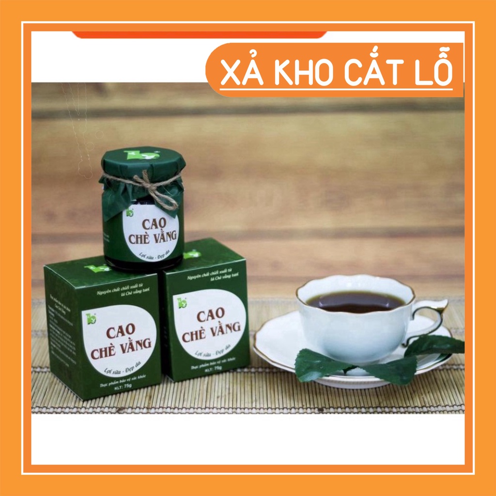 Cao chè vằng Bảo Nhiên 75g ( Hàng chính hãng )