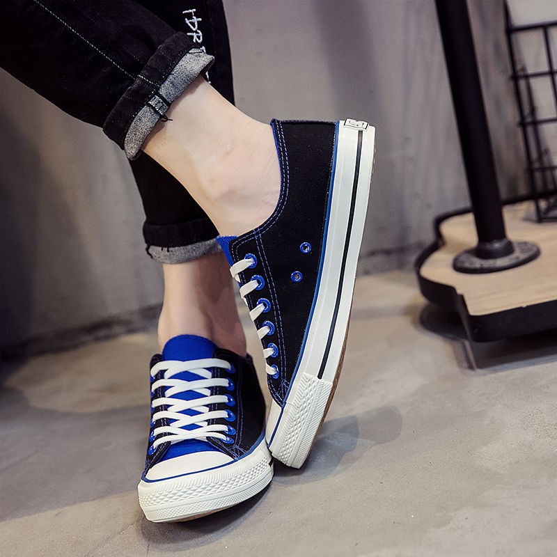 Giày Thể Thao Vải Bạt Thời Trang Hàn Cho Nam Nữ