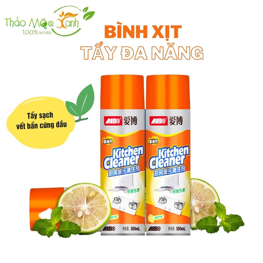 Bình xịt bọt tuyết vệ sinh bếp đa năng Kitchen Clear 500ml