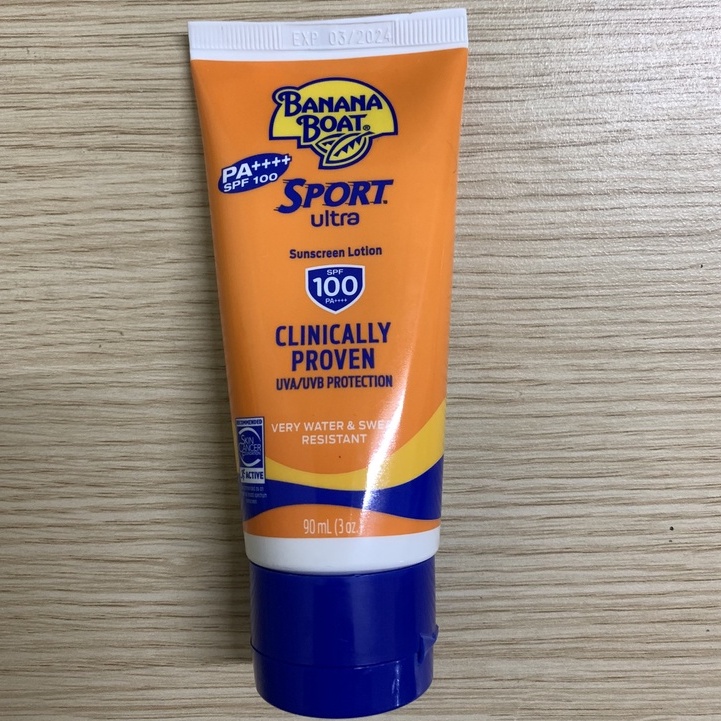 Bình xịt chống nắng Banana Boat Sport thể thao SPF100 170g PA++++ date 11/2025