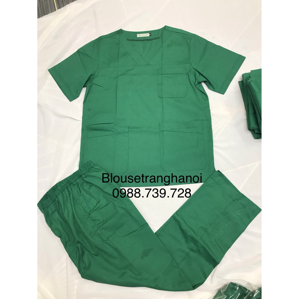 Quần áo phẫu thuật phòng mổ- blouse trắng hà nội