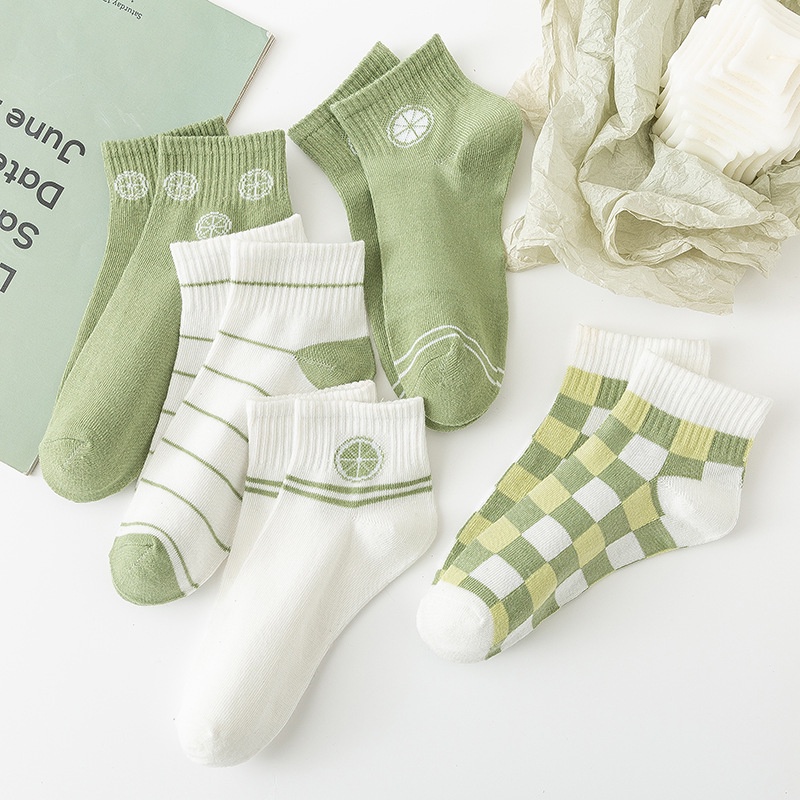 Tất vớ nữ nam cổ ngắn trắng giấy lười dễ thương hàn quốc đẹp TAGU chân thấp nhún đủ màu trơn đen, đỏ, vàng, xám, xanh