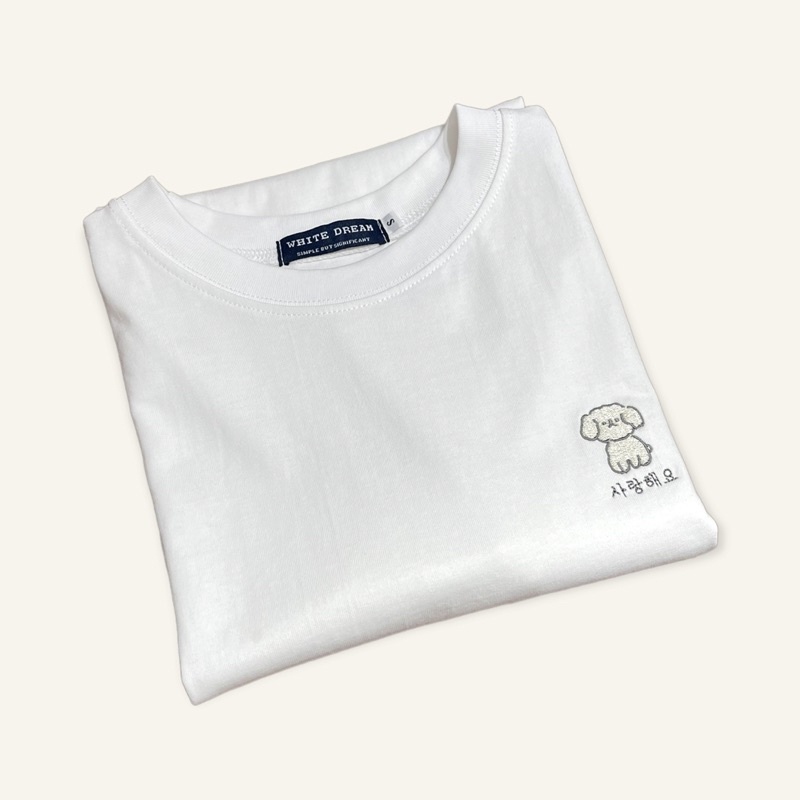 ÁO THUN THÊU HÌNH DOGGY