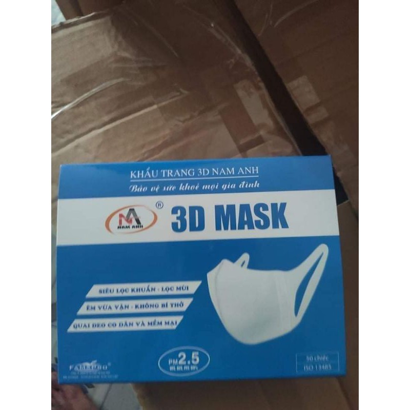 Hộp 50 cái khẩu trang 3D mask | BigBuy360 - bigbuy360.vn