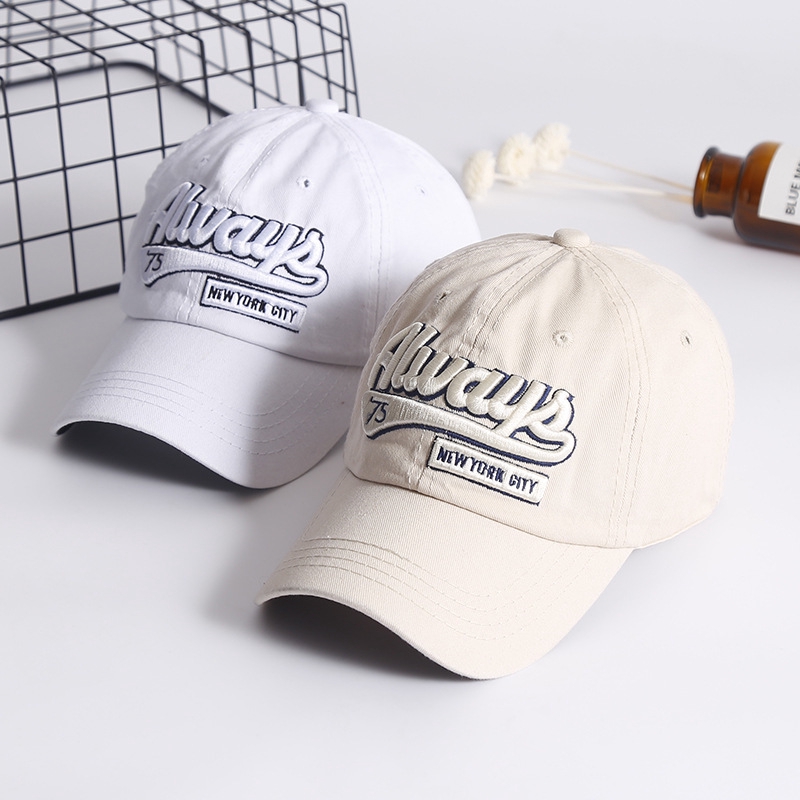 Mũ Lưỡi Trai LINJW Thiết Kế Phong Cách Hàn Quốc