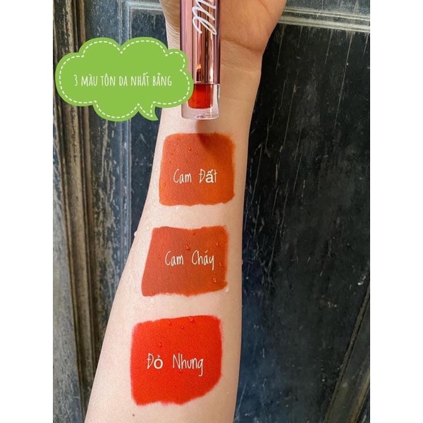 Son Kem Lì Happy Matte giữ màu 12h